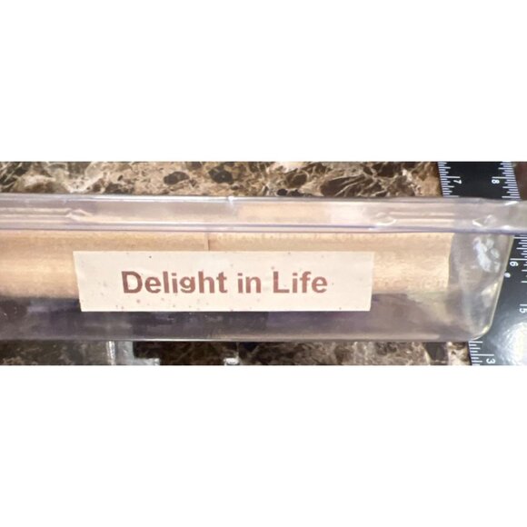 Stampin Up! Delight In Life Wood Mounted Rubber Stamp Set Of 6 Floral - Picture 4 of 5